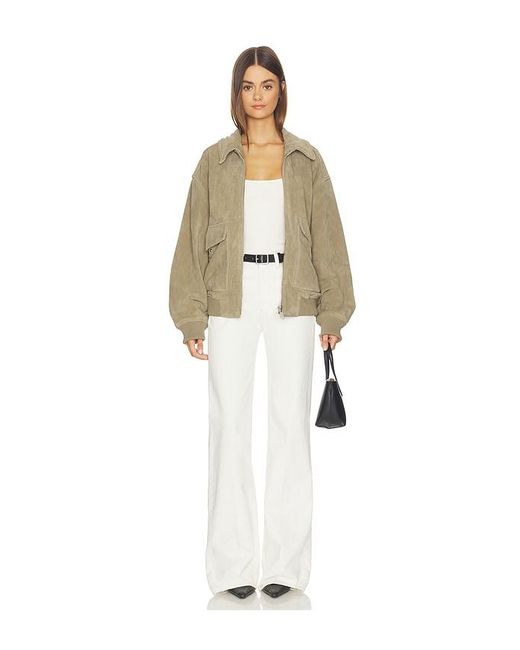 Citizens of Humanity Natural Vivienne Suede Jacket
