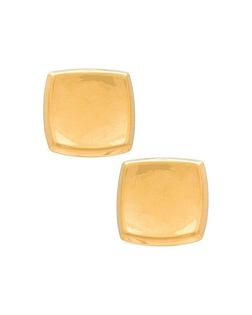 Amber Sceats Metallic Square Earrings