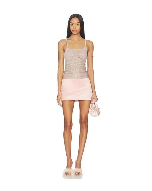 Free People Pink Shimmer Shimmer Cami Lure