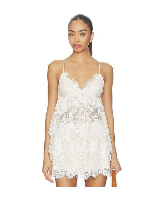 Lovers + Friends White Jen Top