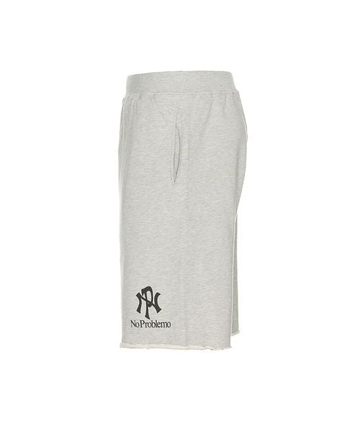 No Problemo Blue Nyp Sweatshort for men