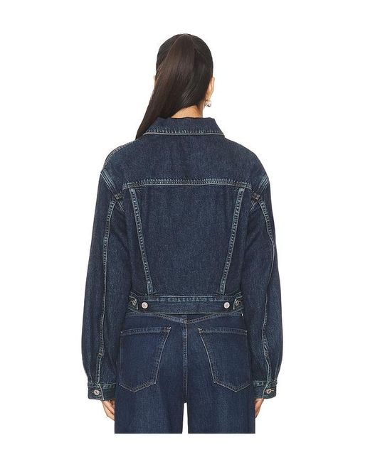 Agolde Blue Radley Jacket