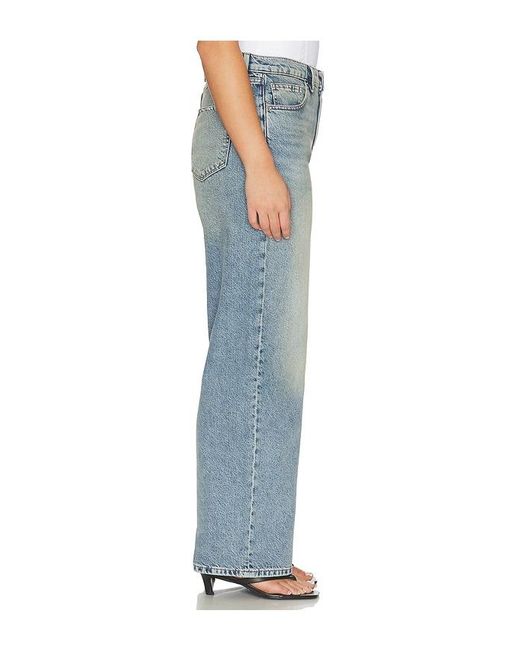GOOD AMERICAN Blue Good Standard Baggy Jeans