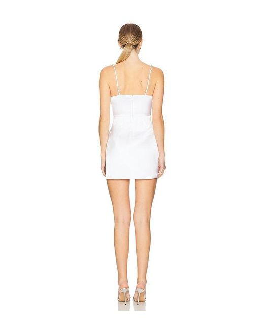 MAJORELLE White Blaine Mini Dress