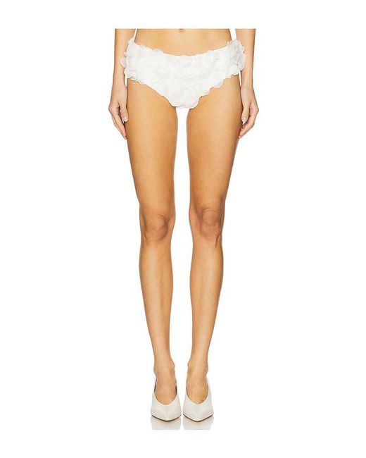 SELEZZA LONDON White Christy Briefs