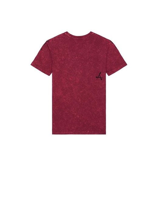 Affliction Shirt Crows in Red für Herren