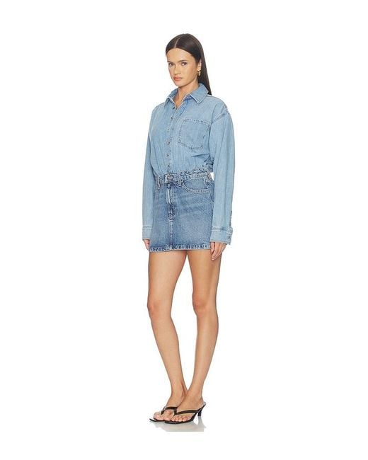 FAVORITE DAUGHTER Blue The Layla Dress