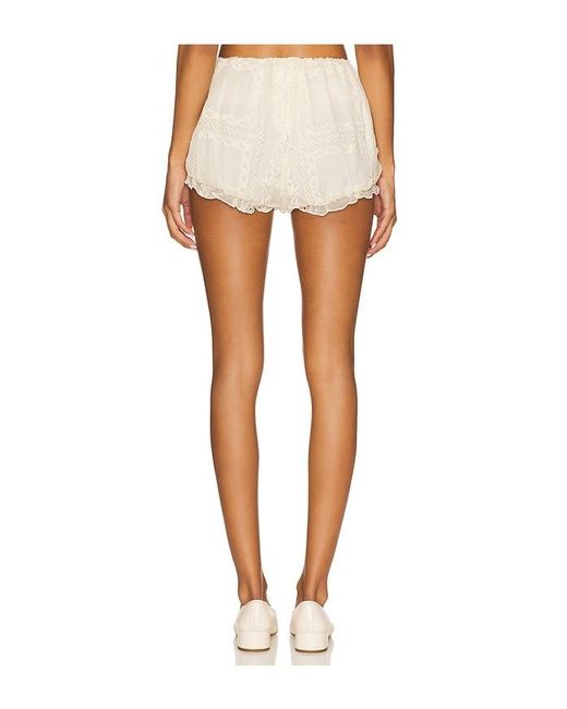 Stone Cold Fox White X Revolve Beth Embroidered Short