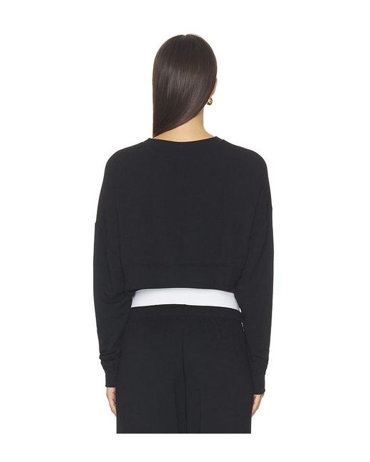 Splits59 Black Noah Crop Sweatshirt