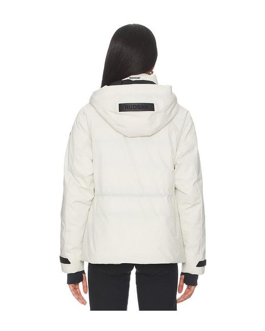 Rudsak White Lux Jacket