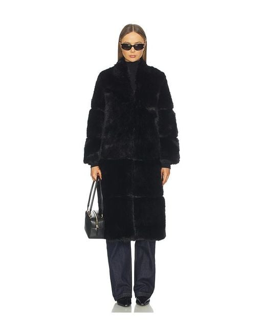 Apparis Black Sylke Sable Coat