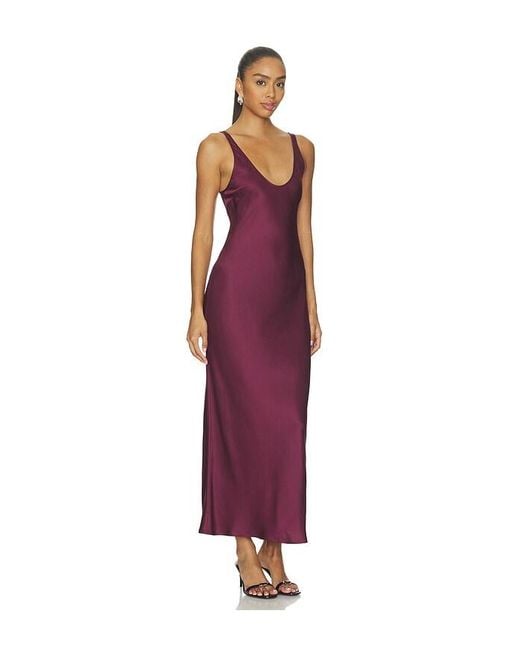 L'Agence Purple 'Agence Akiya Dress