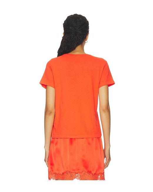 Re/done Orange Classic Tee Endless Apertivo