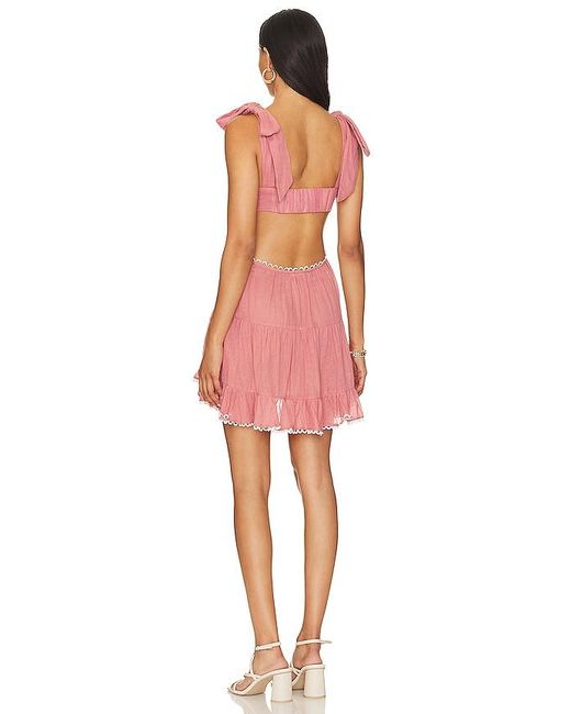 Tularosa Red Olynne Mini Dress