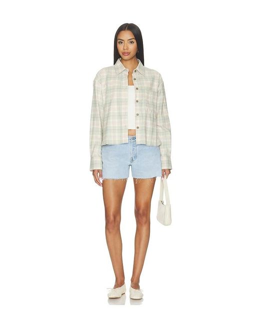 Closed White Cropped Oversized Shirt