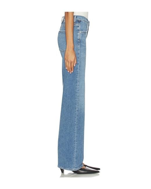 Citizens of Humanity Blue Petite Annina Straight Leg Jeans