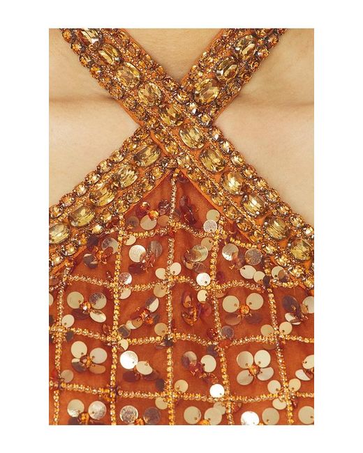 retroféte Multicolor Janneth Dress