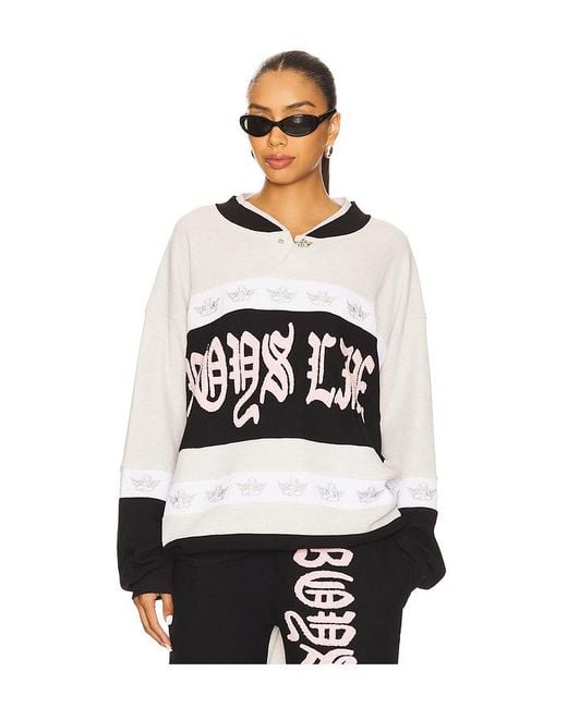 Sudadera Class Private School En Color Gris Talla (También En Xs/S) Boys Lie de color White