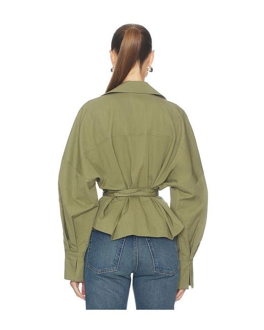 Camila Coelho Green Mari Jacket