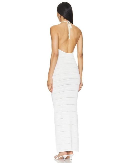 superdown White Sloan Maxi Dress