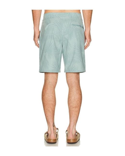 Marine Layer Blue 8 Stretch Board Short for men