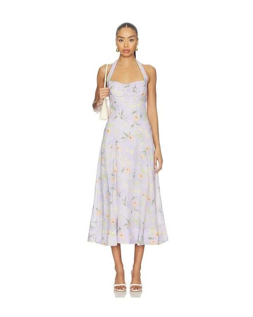 Astr White Jessenia Dress