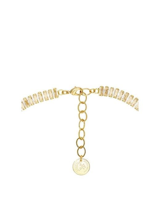 COLLIER en Metallic Gold. Anton Heunis en coloris White