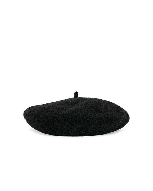 Hat Attack Black Classic Wool Beret
