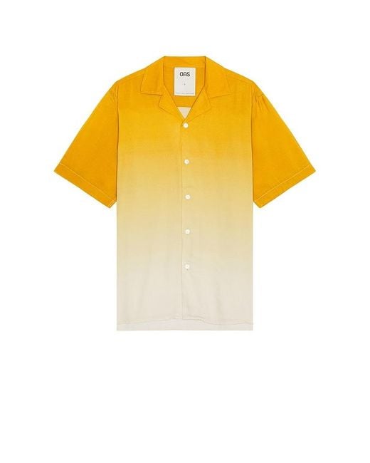Camisa Oas de hombre de color Yellow