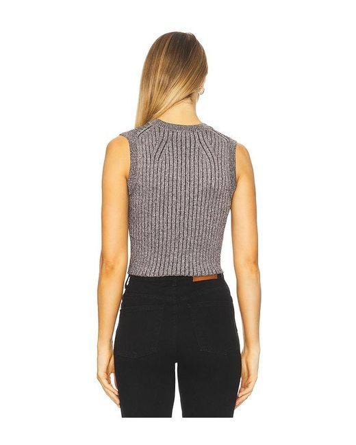 AllSaints Black Cruz Shine Waistcoat