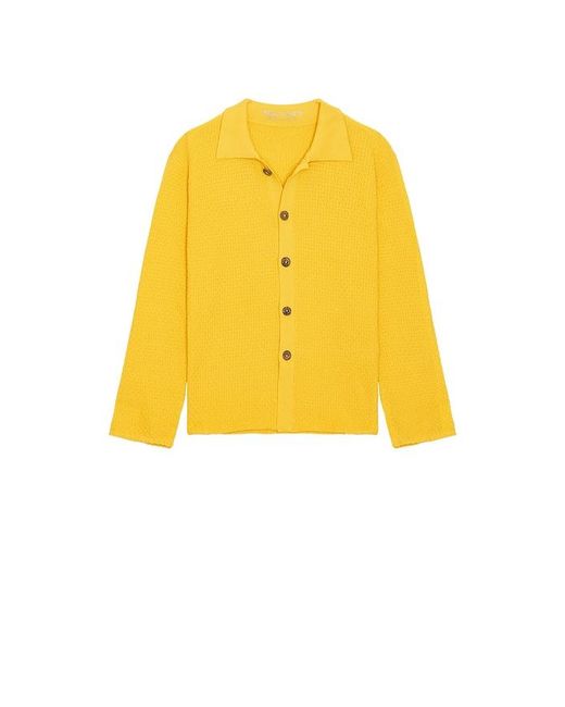Isa Boulder Yellow Aurum Drift Shirt for men
