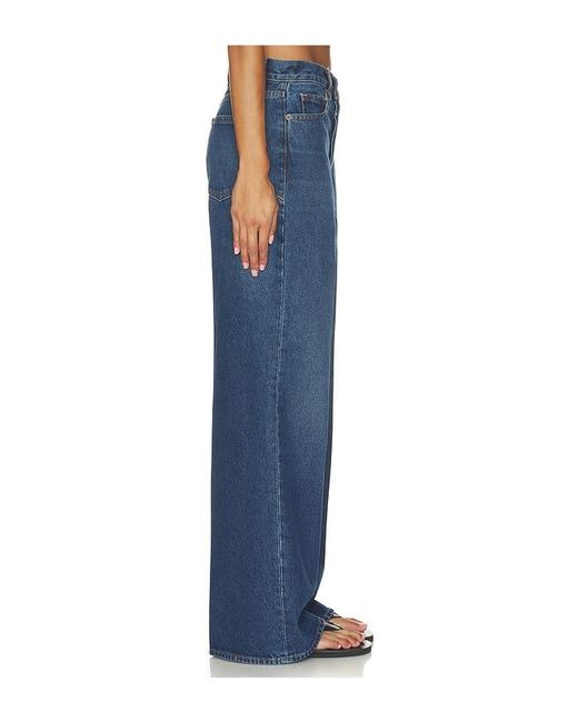 GOOD AMERICAN Blue Vintage Low Slung Baggy Jean