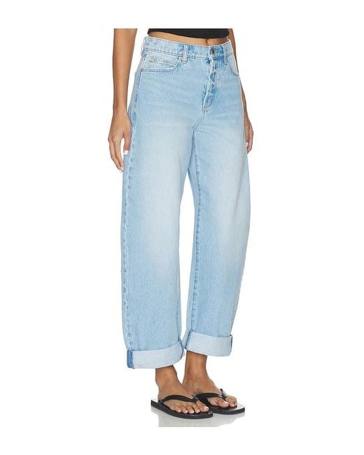 Rolla's Blue Arc Barrel Jeans