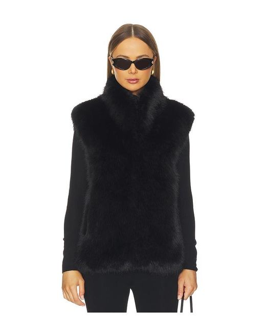 Apparis Black Laila Sable Vest