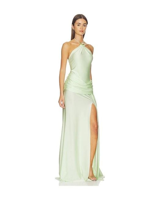 Shani Shemer White Valentine Maxi Dress