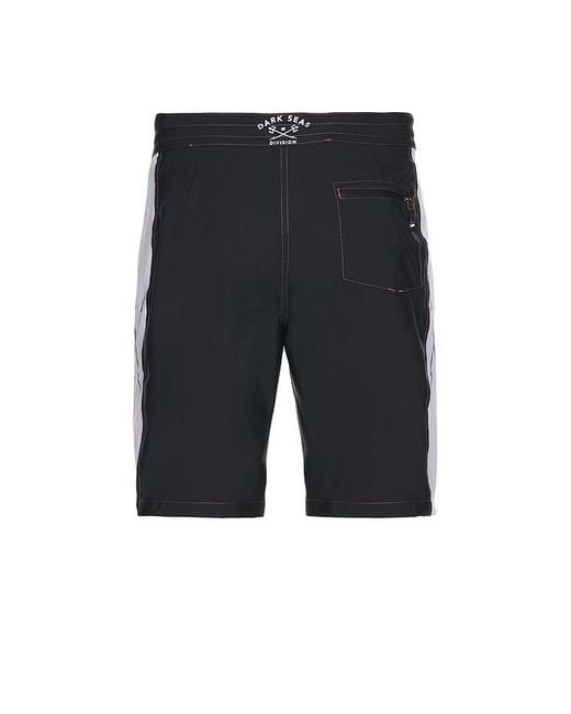 Shorts Playeros En Color Negro Talla En Dark Seas de hombre de color Black