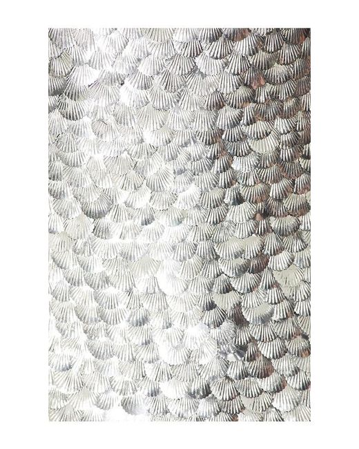 Leslie Amon Multicolor Shell Mini Dress