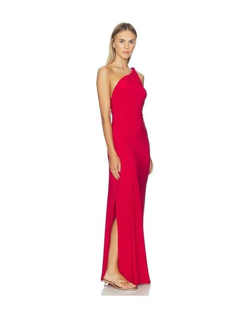 Baobab Red Celele Maxi Dress