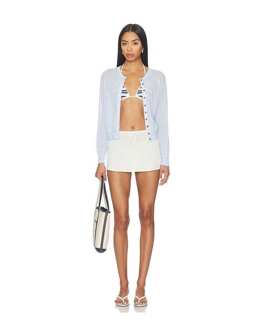 Ciao Lucia White Hydra Cardigan