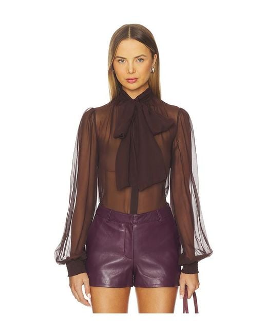 retroféte Halsi Top Purple