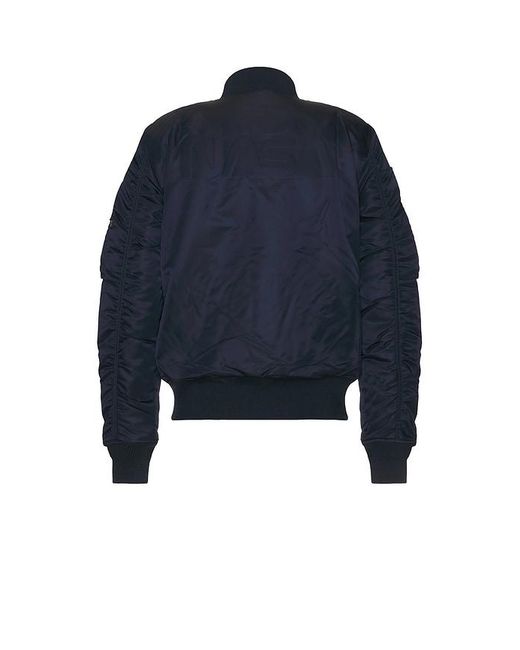 Alpha Industries Blue Nasa Ma-1 Bomber for men