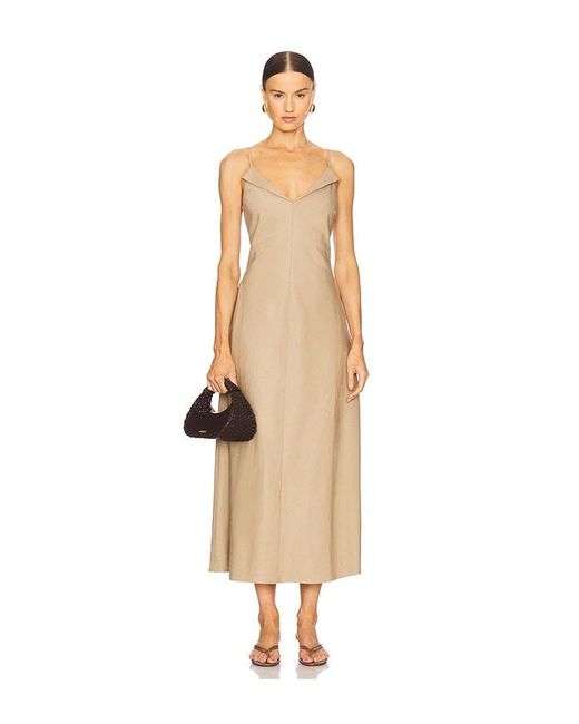 RUE SOPHIE Natural Revers Dress
