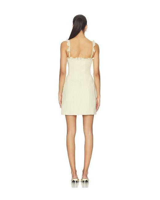 Amanda Uprichard Natural Andreina Dress