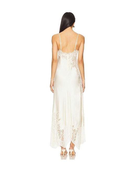 House of Harlow 1960 White X Revolve Waverly Midi Dress
