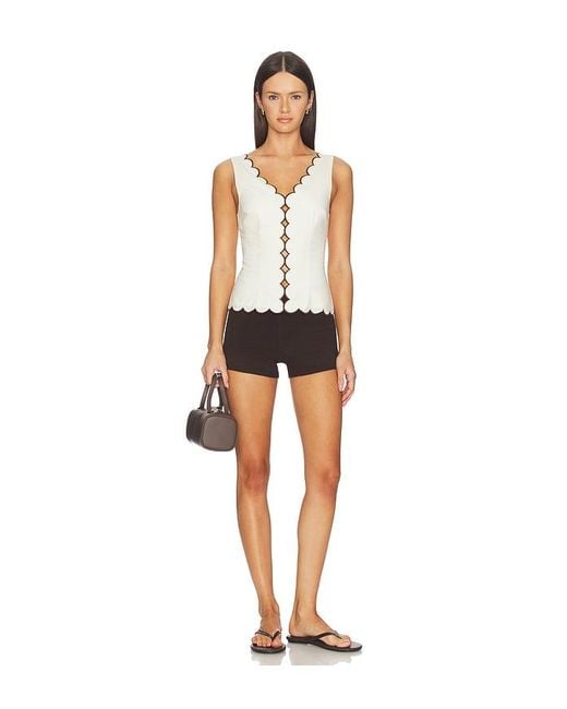 Tularosa White Samara Top