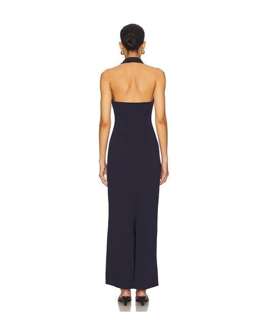 Lovers + Friends Blue Deb Polo Maxi Dress