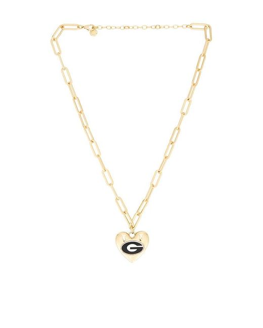 BaubleBar University Of Georgia ネックレス White