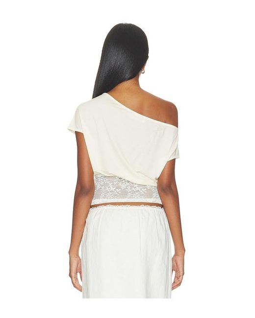 Lioness White Etoile Off Shoulder Top