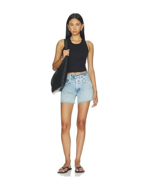 Commando Blue Geripptes Top Better Than Basic