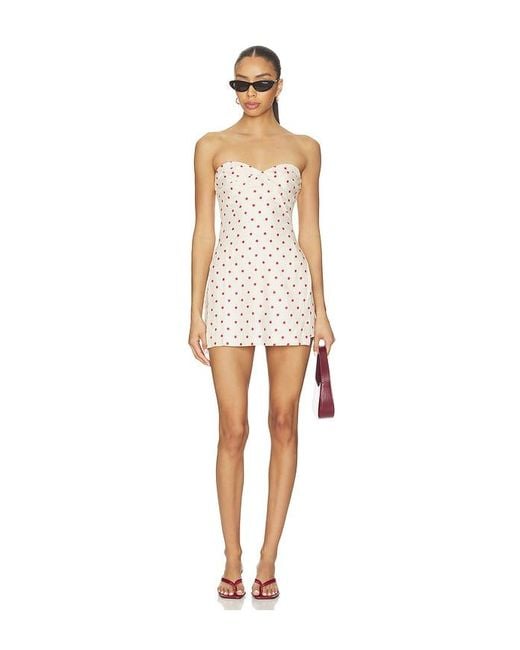 Amanda Uprichard White X Revolve Soho Skort Romper